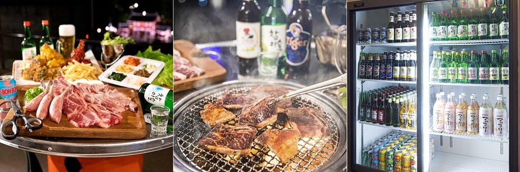 韓国ドラム缶焼肉×ビアガーデンin京都八坂 料理イメージ